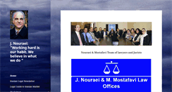Desktop Screenshot of nourlaw.com